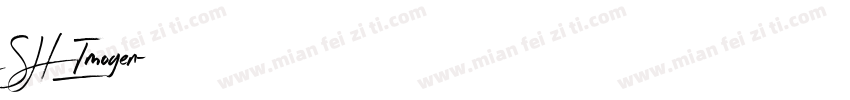 SH Imogen字体转换
